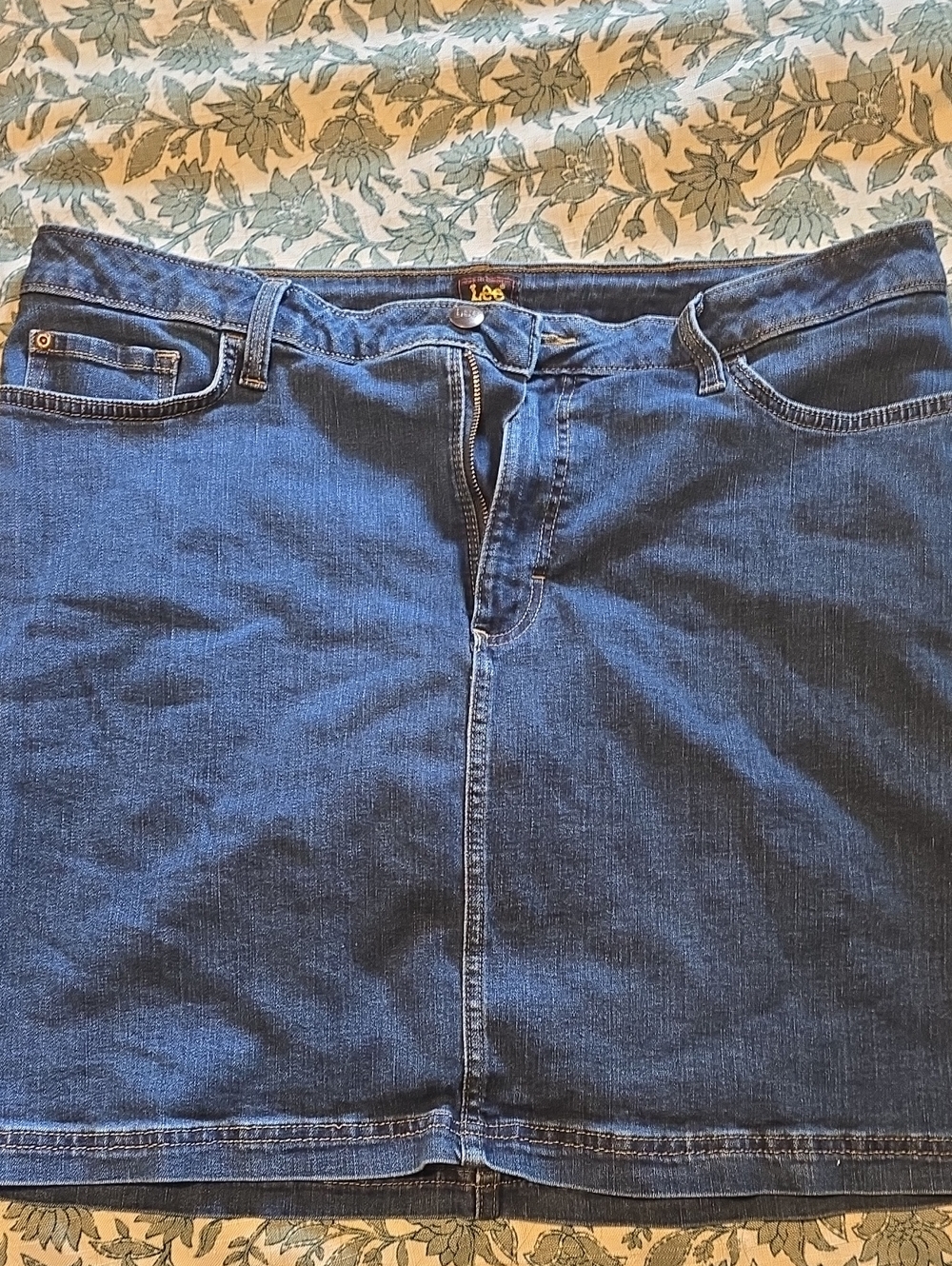 Lee Jean Skort Size 18